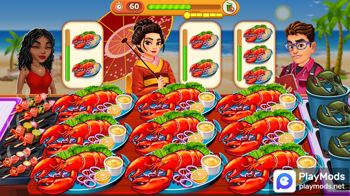 Cooking Max: Restaurant GamesMod  Apk v3.9.8(Unlimited currencies)