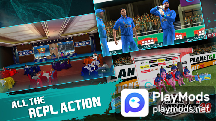 Real Cricket 20Mod  Apk v5.5(Unlimited Money)