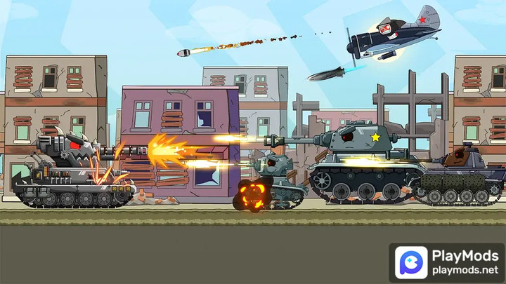 Tank Arena Steel BattleMod  Apk v2.0.7(No Ads)