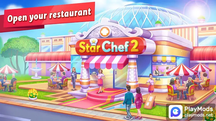 Star Chef 2: Restaurant GameMod  Apk v1.6.45(No Cost)