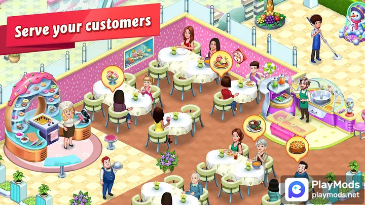 Star Chef 2: Restaurant GameMod  Apk v1.6.45(No Cost)