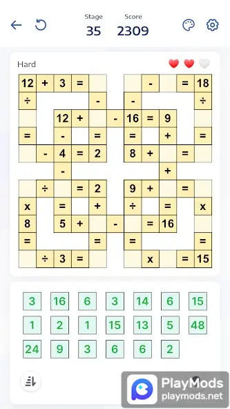 Crossmath - Math Puzzle GamesMod  Apk v2.11.0(Lots of tips.)