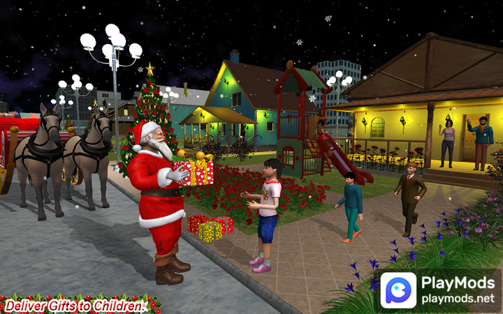 Christmas Flying Santa GiftMod  Apk v1.17(No Ads)