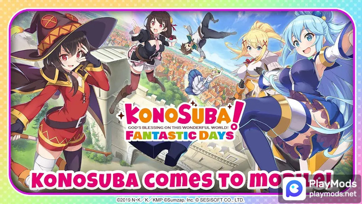 KonoSuba: Fantastic DaysMod  Apk v3.8.9(No Ads)