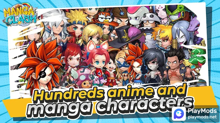 Manga Clash - Warrior ArenaMod  Apk v2.20.231027(No Ads)