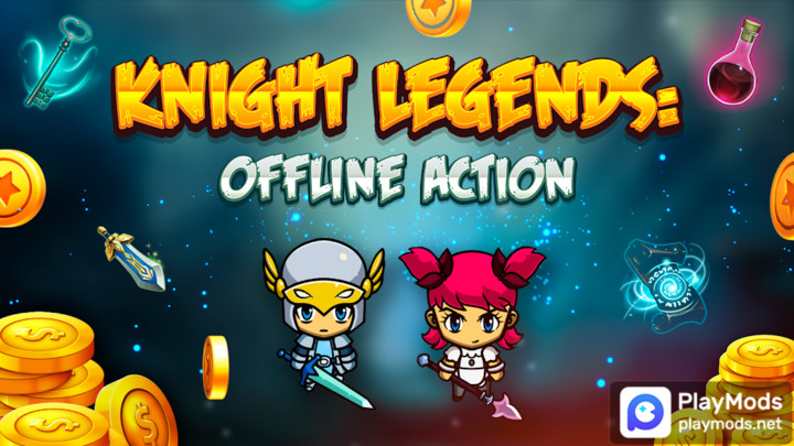 Knight Legends: Eternal QuestMod  Apk v1.25(Unlimited Money)