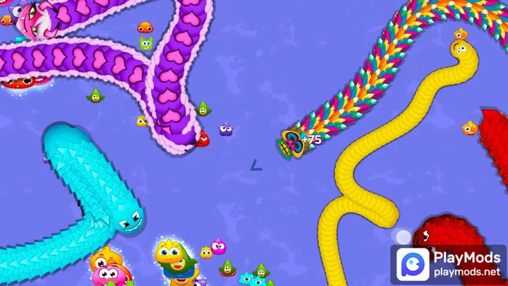 Worm Hunt - Snake game iO zoneMod  Apk v3.5.4(mode Menu)