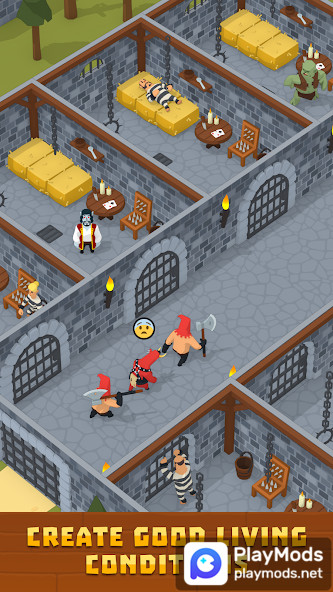 Idle Medieval Prison TycoonMod  Apk v2.1(unlimited money)