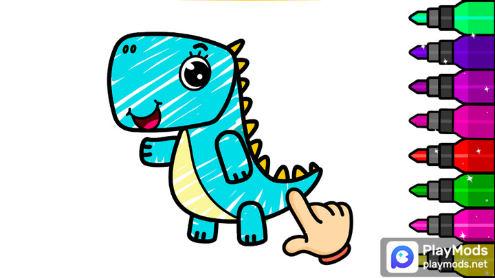 Baby Coloring Games for KidsMod  Apk v1.2.5.6(Premium Unlocked)