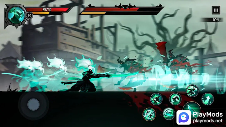 Shadow Knight: Ninja Warriors - Stickman Fighting!Mod  Apk v3.24.147(No Ads)