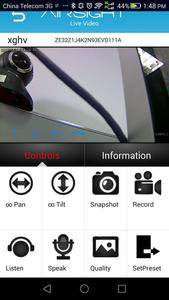 X10 Airsight Camera App