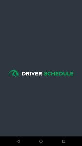 Driver Schedule