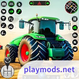 Real Tractor Driving GamesMod  Apk v1.29(Unlock all levels)