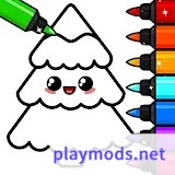 Baby Coloring Games for KidsMod  Apk v1.2.5.6(Premium Unlocked)