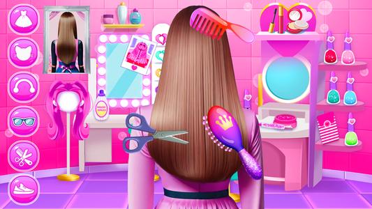 Hair Salon and Dress Up Girl