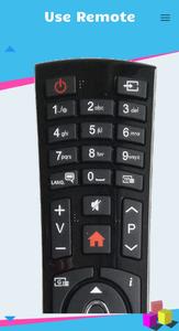 Remote for Finlux Smart TV