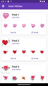 Cute Heart Stickers