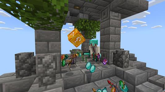 MCPE in One Block