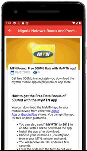 Airtime & Data Promo App -Ussd