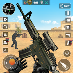 Fps Gun Shooting games IGI ops Mod APK 1.0.2 [Unlimited money][Unlocked]