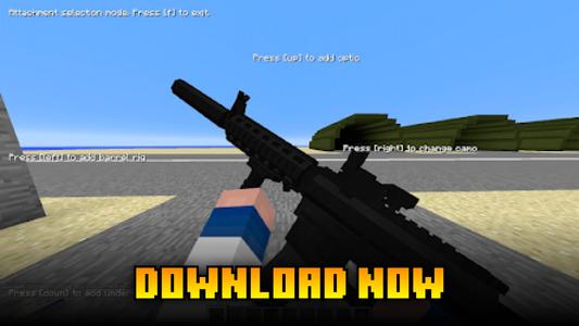 Mods guns for Minecraft pe