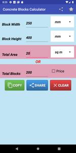 Concrete Block Calculator