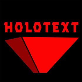 Hologram Pyramid Text to Video