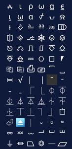 Smilies, Icons, Symbols Picker