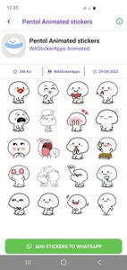 Pentol&Quby Animated Stickers