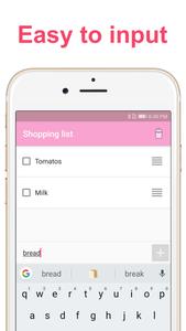 Shopping List - grocery notes