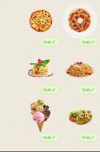 Italian Food Stickers