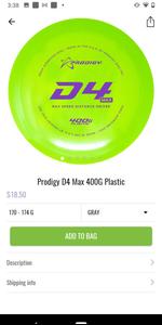 Prodigy Disc