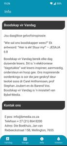 Boodskap vir Vandag