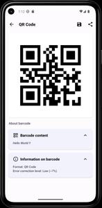 Scanner: QR Code and Products