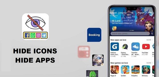 Hide Apps and Icons - Tips