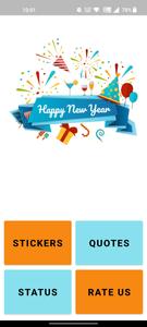 New Year Stickers for WhatsApp