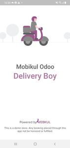 Odoo Delivery Boy Application