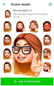 Memoji Apple for WhatsApp