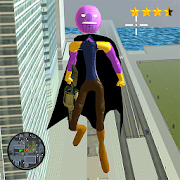 Flying Thanos Stickman Rope Hero Gangster Crime Mod APK 1.0 [Unlimited money][Mod Menu][God Mode]