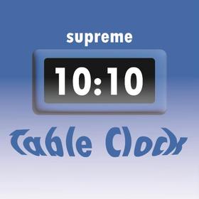 Supreme! Table Clock