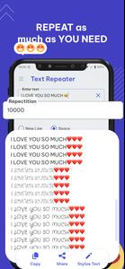 Text Repeater