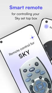 Remote For Sky, SkyQ, Sky+ HD