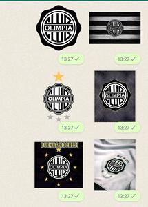 Club Olimpia Stickers