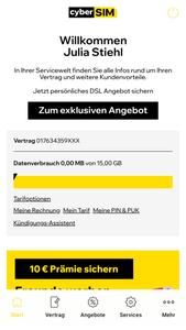 cyberSIM Servicewelt