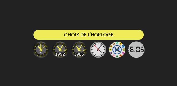 Horloge SNCF