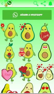 stickers Aguacate