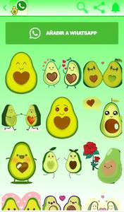 stickers Aguacate