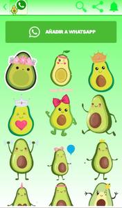 stickers Aguacate