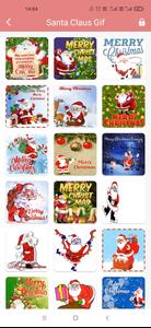 Santa Christmas Sticker & GIF