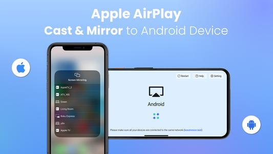 AirPlay: Mirror to Android TV